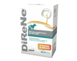 Direne Alimento complementare per cani e gatti 40 compresse