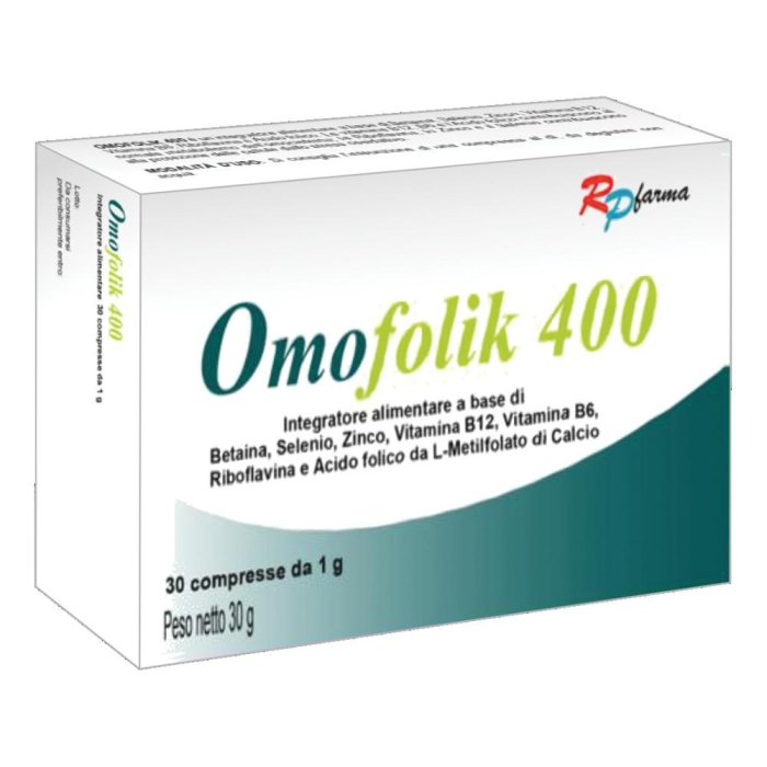 Omofolik integratore 30cpr con betaina RP Farma