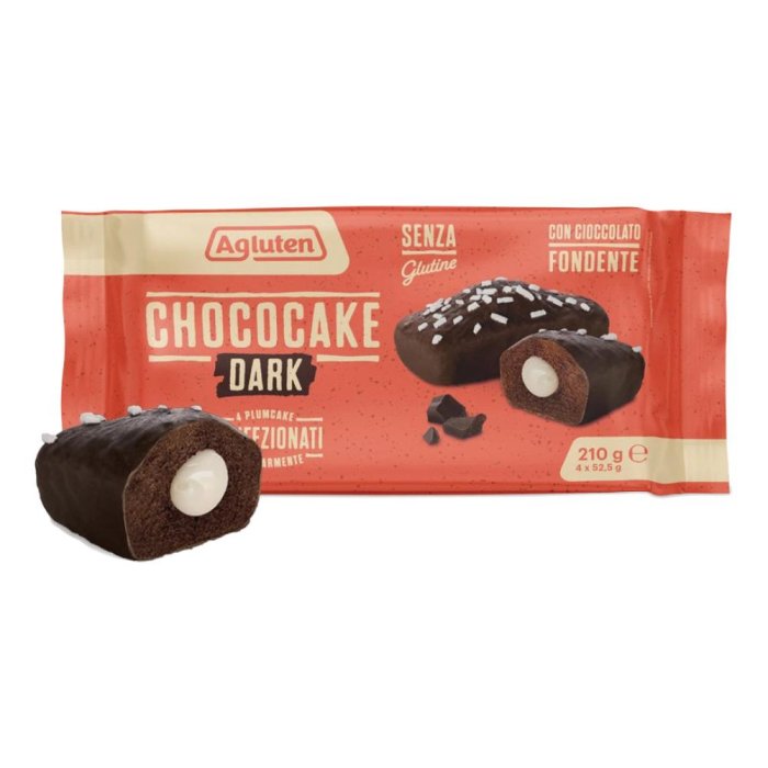 AGLUTEN Chococake Dark 4x45g AGLUTEN Chococake Dark 4x45g