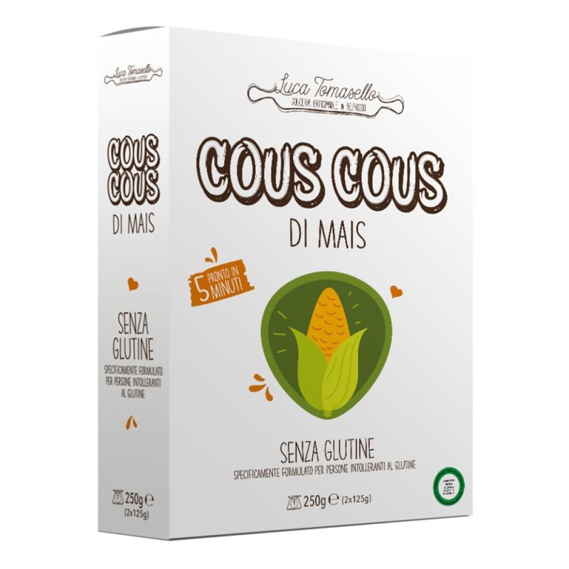Cous Cous di Mais 250 g Senza Glutine | Couscous di Mais per Ricette Veloci e Leggere Cous Cous di Mais 250 g Senza Glutine | Couscous di Mais per Ricette Veloci e Leggere