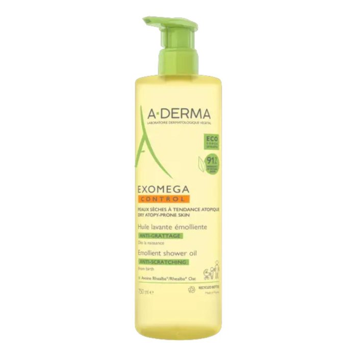 A-Derma Exomega Control - Olio Lavante Emolliente Adulti e Bambini 750 ml A-Derma Exomega Control - Olio Lavante Emolliente Adulti e Bambini 750 ml