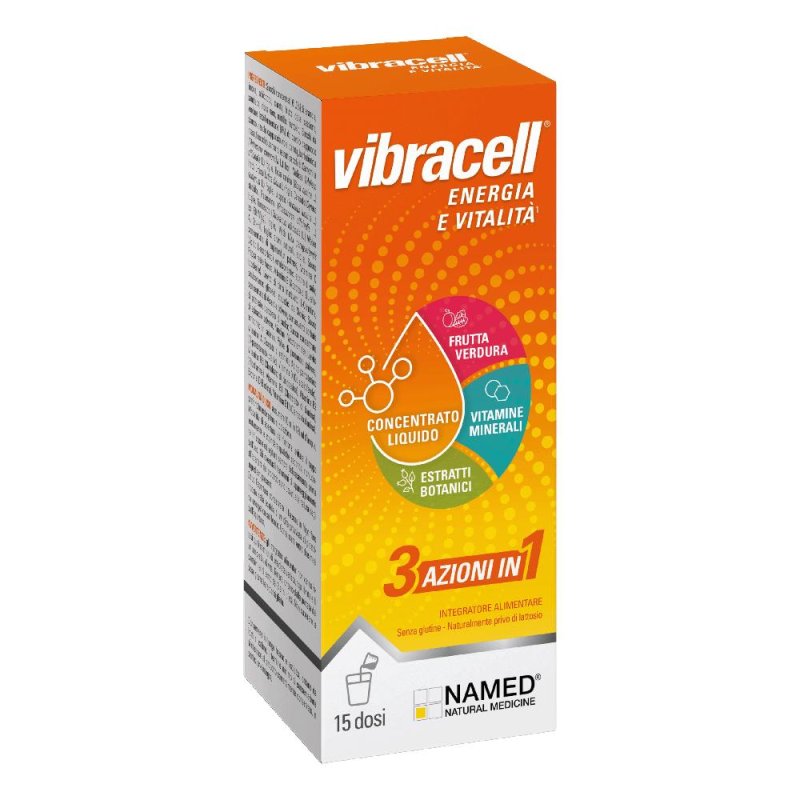 Named Vibracell Concentrato Multivitaminico Integratore Alimentare 150 ml Named Vibracell Concentrato Multivitaminico Integratore Alimentare 150 ml