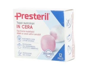 PRESTERIL TAPPI AURIC CERA 12P