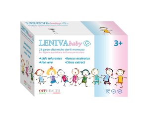 LENIVA BABY GARZE OFTAL 28PZ