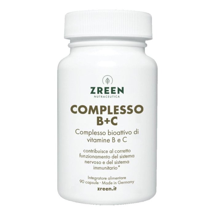 Zreen complesso b + c 90 capsule Zreen complesso b + c 90 capsule