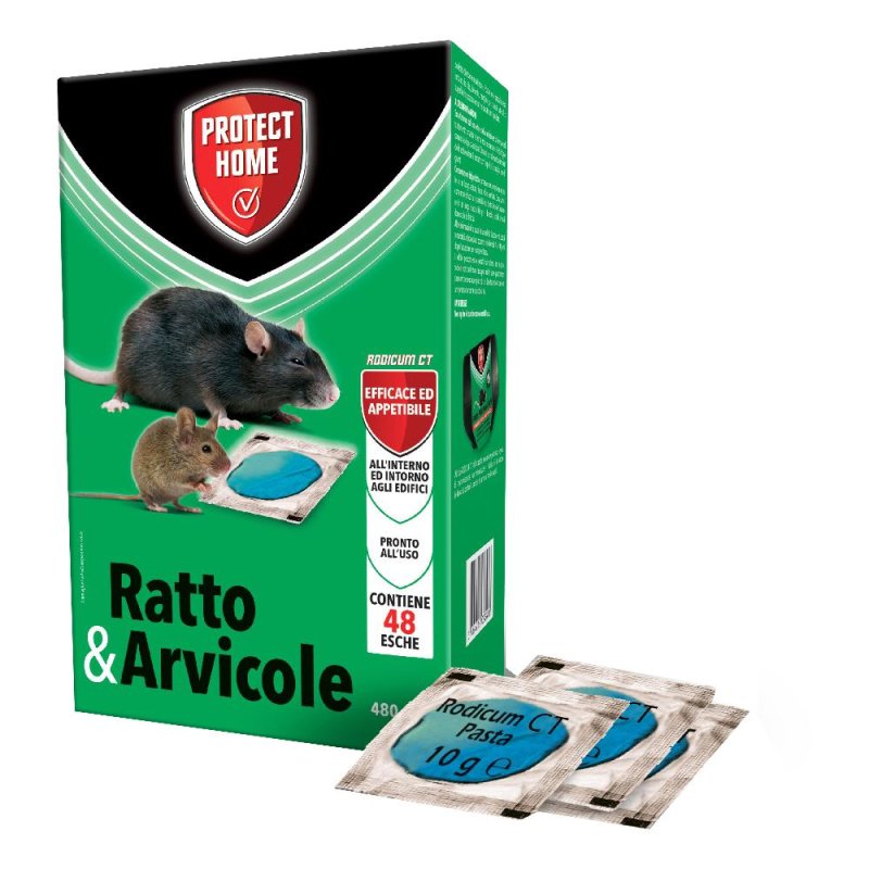 Rodicum Pasta Topicida 480 g Esca Rodenticida in Pasta per Topi e Ratti Bustine Pronte all’Uso Rodicum Pasta Topicida 480 g Esca Rodenticida in Pasta per Topi e Ratti Bustine Pronte all’Uso