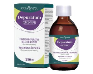 Erba Vita Depuratum Concentrato Integratore Depurativo e Drenante 250 ml