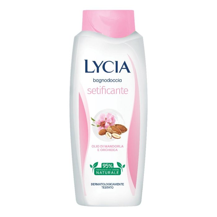 Lycia bagnodoccia setificante - doccia schiuma setificante per pelle morbida e vellutata Lycia bagnodoccia setificante - doccia schiuma setificante per pelle morbida e vellutata