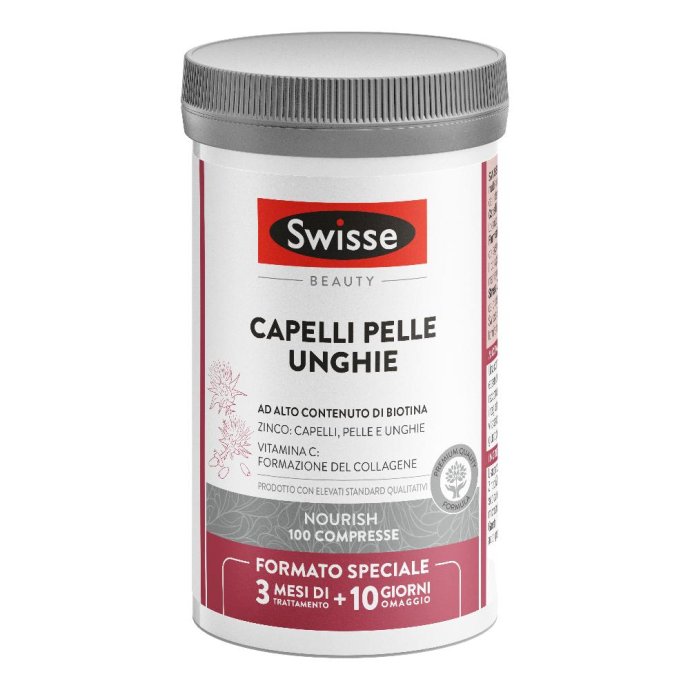 Swisse Beauty - Capelli Pelle e Unghie Integratore Formato Speciale,100compresse Swisse Beauty - Capelli Pelle e Unghie Integratore Formato Speciale,100compresse