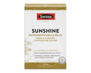 Swisse Beauty - Sunshine Integratore Alimentare, 30 Capsule Molli