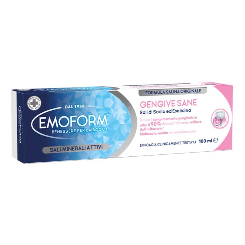 Emoform Gengive Sane Dentifricio Quotidiano, 100ml