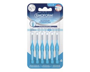Emoform scovolini interdentali iso 3 celeste 6 pezzi