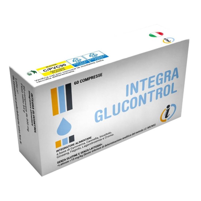 Integra Glucontrol 60 compresse - integratore per controllo fisiologico della glicemia Integra Glucontrol 60 compresse - integratore per controllo fisiologico della glicemia