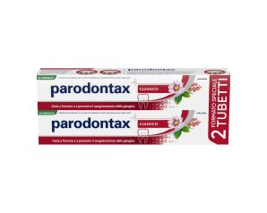 Parodontax Classic dentifricio per la prevenzione del sanguinamento gengivale bipacco 2 x 75 ml
