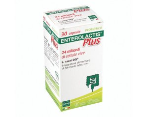 Enterolactis Plus integratore di fermenti lattici vivi 30 capsule