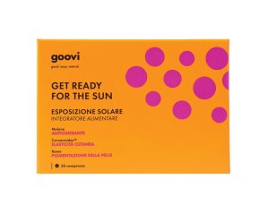Goovi Get Ready for the Sun Integratore per Esposizione Solare 30 Compresse