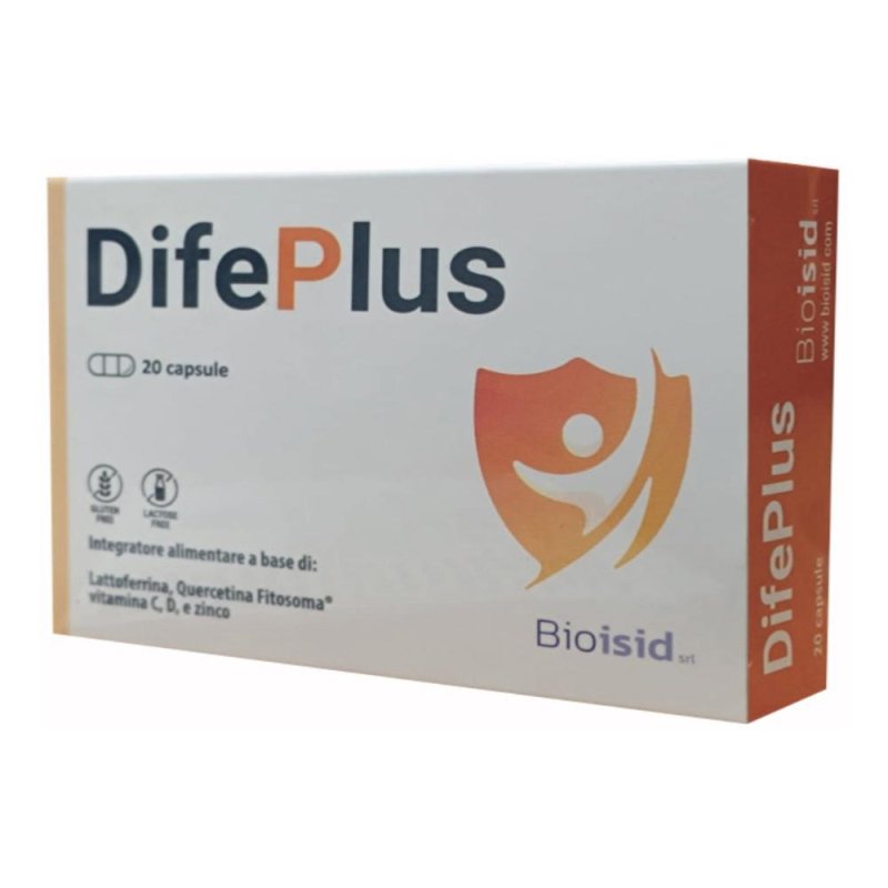 Difeplus Integratore Alimentare 20 Capsule per il Sostegno delle Difese Immunitarie | Mappy Difeplus Integratore Alimentare 20 Capsule per il Sostegno delle Difese Immunitarie | Mappy