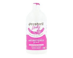 Presteril Lady detergente intimo antibatterico 500 ml con tea tree, altea e timo bio