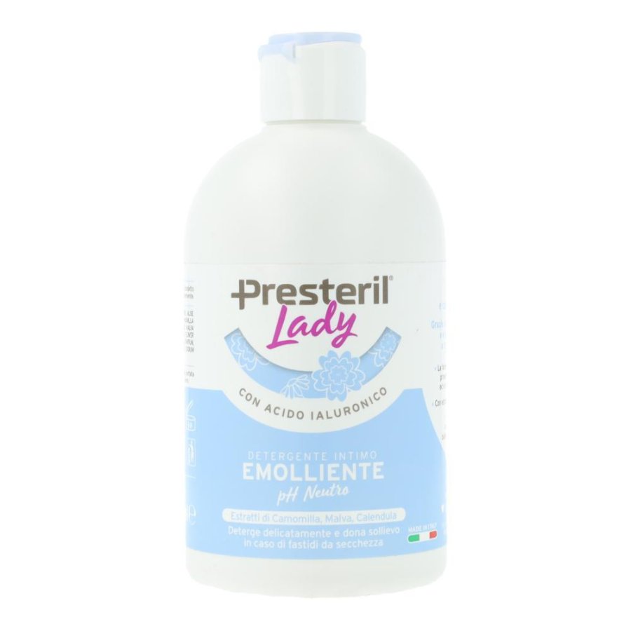 Lady Presteril Detergente Intimo Emolliente 250mL Lady Presteril Detergente Intimo Emolliente 250mL
