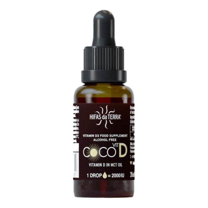 Cocovit D gocce 20 ml - integratore di vitamina D in gocce