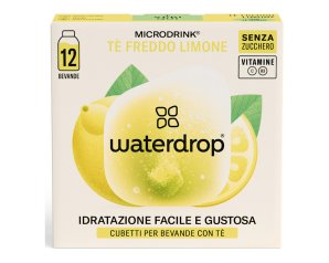 Waterdrop Microdrink - Ice Tea Bevanda gusto Limone 12 cubetti