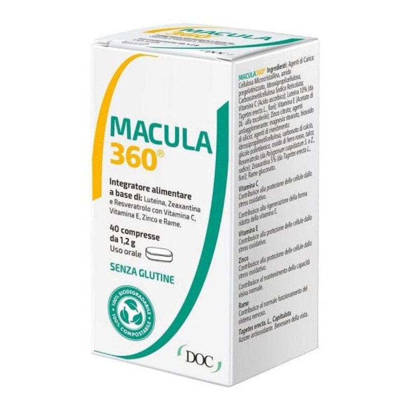 Macula 360 Integratore per gli Occhi 40 compresse
