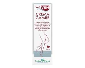 Prodeco Pharma Waven - Crema Gel Gambe per Gonfiore e Pesantezza 200 ml