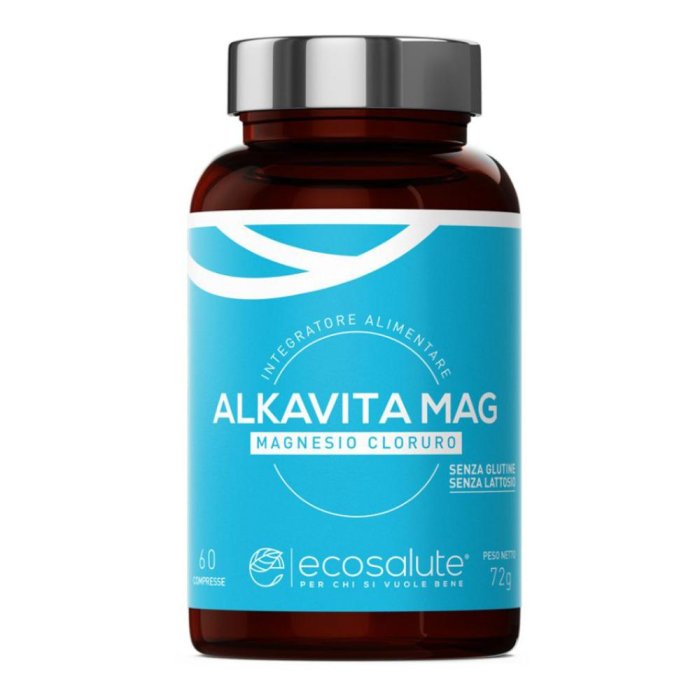 Ecosalute Alkavita Mag Magnesio Cloruro Integratore 60 Compresse Ecosalute Alkavita Mag Magnesio Cloruro Integratore 60 Compresse