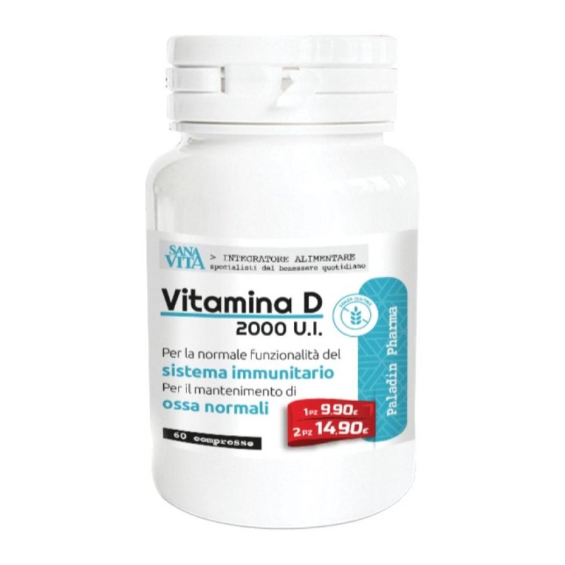 Sana Vita Vitamina D - 60 Compresse