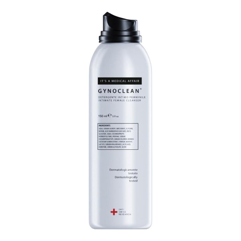 Gynoclean Detergente Intimo Delicato Donna 150 ml pH Equilibrato per Igiene Quotidiana Vaginale e Pelle Sensibile