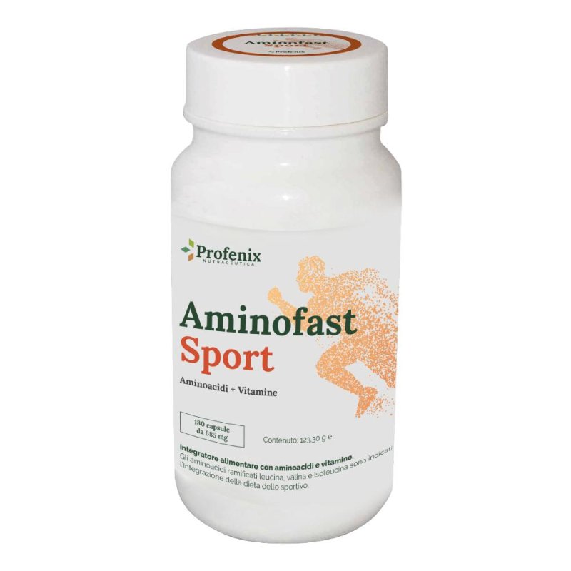 Aminofast Sport Integratore di Aminoacidi Essenziali 180 Capsule per Energia Recupero e Performance Sportiva Aminofast Sport Integratore di Aminoacidi Essenziali 180 Capsule per Energia Recupero e Performance Sportiva