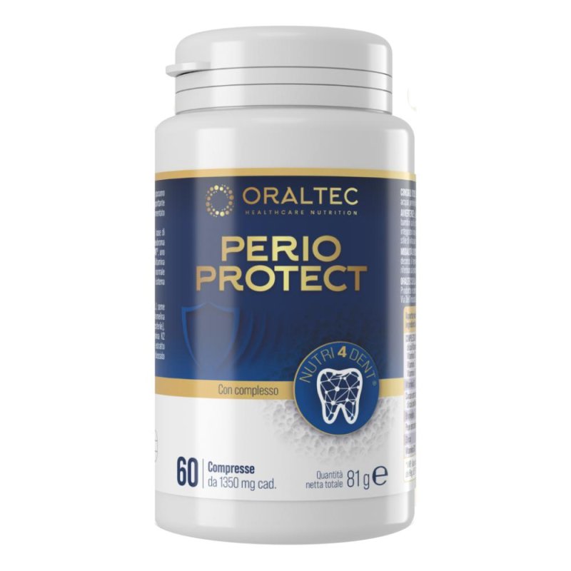 Oraltec Perio Protect Integratore per la Salute di Denti e Gengive 60 Compresse Oraltec Perio Protect Integratore per la Salute di Denti e Gengive 60 Compresse