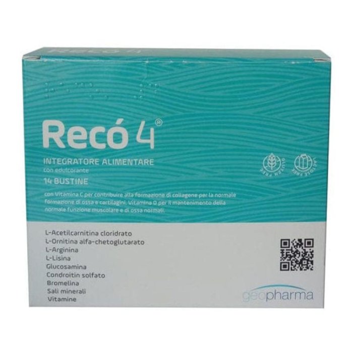RECO’ 4 Integratore Alimentare in Bustine 14 Bustine | Store Online Benessere e Vitalità RECO’ 4 Integratore Alimentare in Bustine 14 Bustine | Store Online Benessere e Vitalità