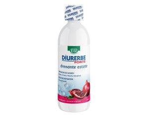 ESI Diurerbe Forte - Drenante Estate Melograno Integratore Depurativo, 500ml