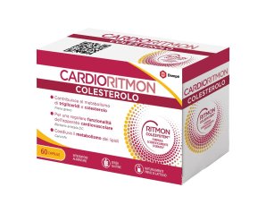 Cardioritmon Colesterolo integratore per il metabolismo dei lipidi e la funzionalità cardiovascolare 60 capsule