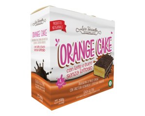 Orange cake merendina all'arancia con copertura di cioccolato fondente 4x50g