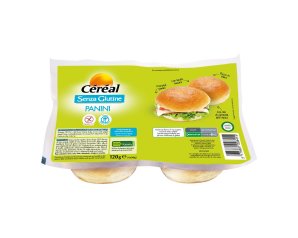 Cereal panini senza glutine 4 pezzi - panini morbidi senza glutine