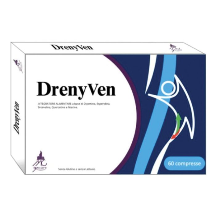 Drenyven 60 compresse - integratore per microcircolo e gambe pesanti