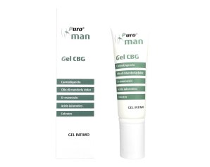 Puroman gel CBG intimo 50 ml - gel detergente intimo maschile con CBG