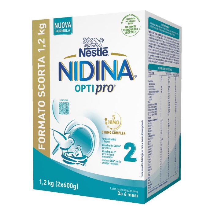 Nidina Optipro 2 polvere bustine - latte in polvere di proseguimento in bustine Nidina Optipro 2 polvere bustine - latte in polvere di proseguimento in bustine
