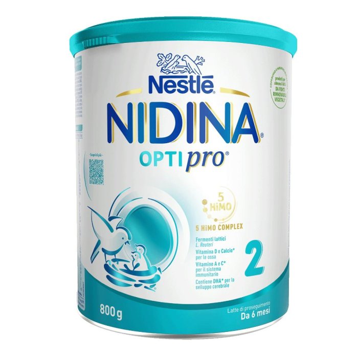Nidina 2 Optipro latte in polvere 800 g - latte di proseguimento dai 6 mesi Nidina 2 Optipro latte in polvere 800 g - latte di proseguimento dai 6 mesi