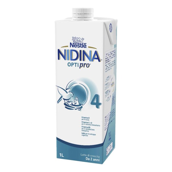 Nidina Optipro 4 liquido 1 L - latte di crescita per bambini dai 2 anni Nidina Optipro 4 liquido 1 L - latte di crescita per bambini dai 2 anni