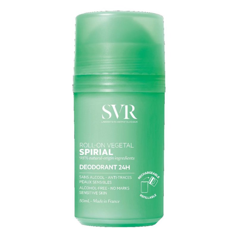 SVR Spirial - Roll-On Vegetal Deodorante per Sudorazione Normale o Eccessiva 50 ml SVR Spirial - Roll-On Vegetal Deodorante per Sudorazione Normale o Eccessiva 50 ml