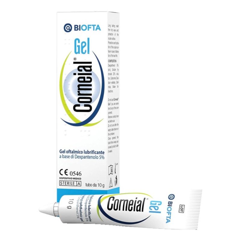 Corneial Gel 10 grammi gel oculare lubrificante e protettivo per cornea di cani e gatti Corneial Gel 10 grammi gel oculare lubrificante e protettivo per cornea di cani e gatti