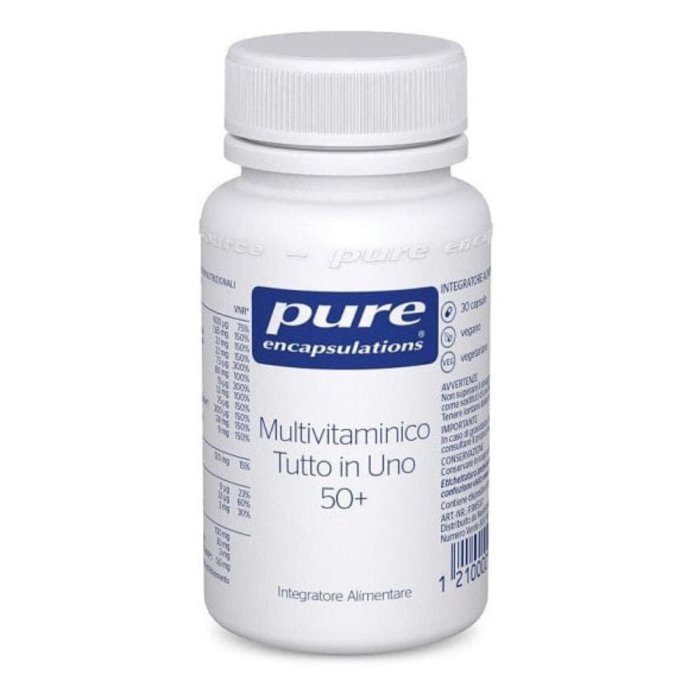 Pure Encapsulations Multivit 50+ 30 capsule - multivitaminico per over 50 Pure Encapsulations Multivit 50+ 30 capsule - multivitaminico per over 50