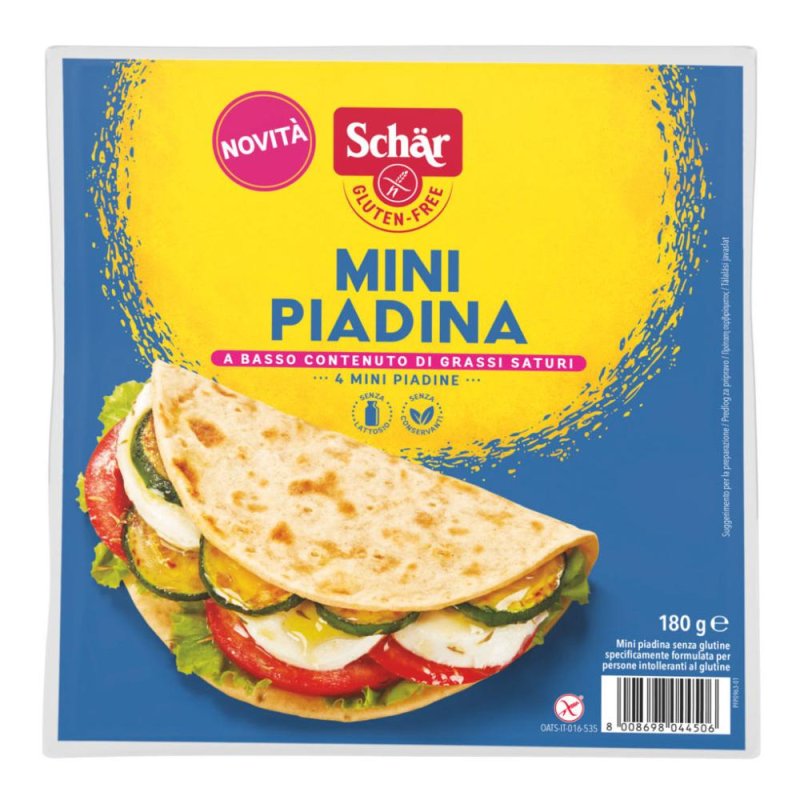 Schar Mini Piadina Senza Glutine, 180g