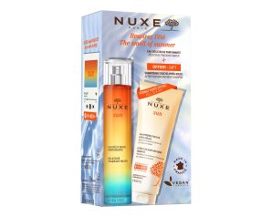 Nuxe sun acqua deliziosa profumata 100ml + shampoo doccia doposole 200ml