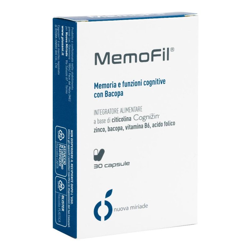 MEMOFIL 30 Cps