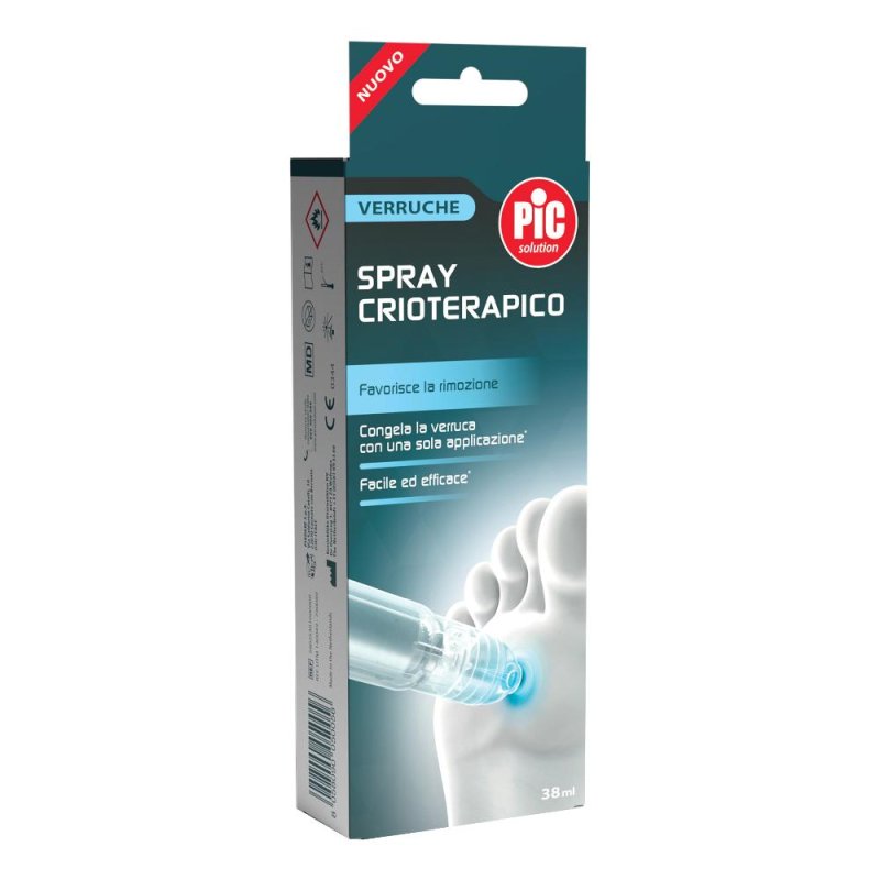Pic spray crioterapico per verruche comuni e plantari 38 ml Pic spray crioterapico per verruche comuni e plantari 38 ml