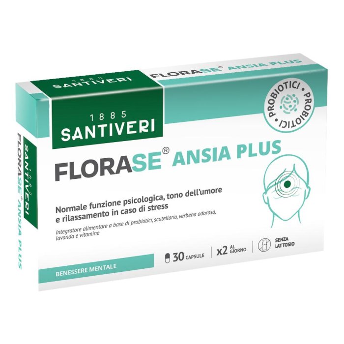 FLORASE Ansia Plus 30 Cps STV FLORASE Ansia Plus 30 Cps STV